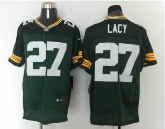 Nike Packers 27 Lacy Green Elite Jerseys