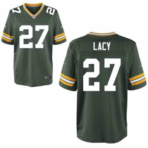 Nike Packers 27 Lacy Green Game Jerseys