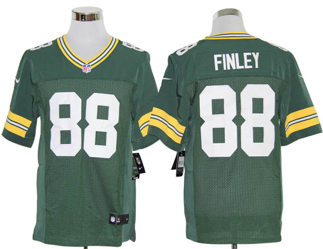 Nike Packers 88 Finlye Green Elite Jerseys