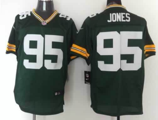 Nike Packers 95 Jones Green Elite Jerseys