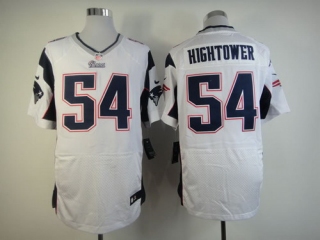 Nike Patriots 54 Hightower White Elite Jerseys