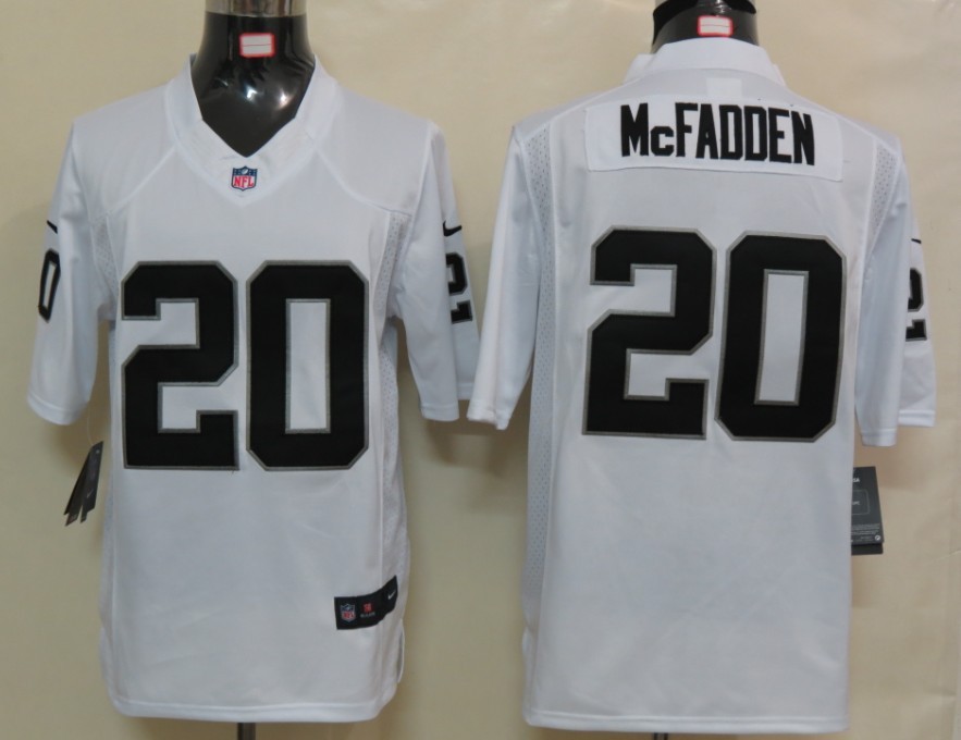 Nike Raiders 20 McFADDEN White Limited Jersey