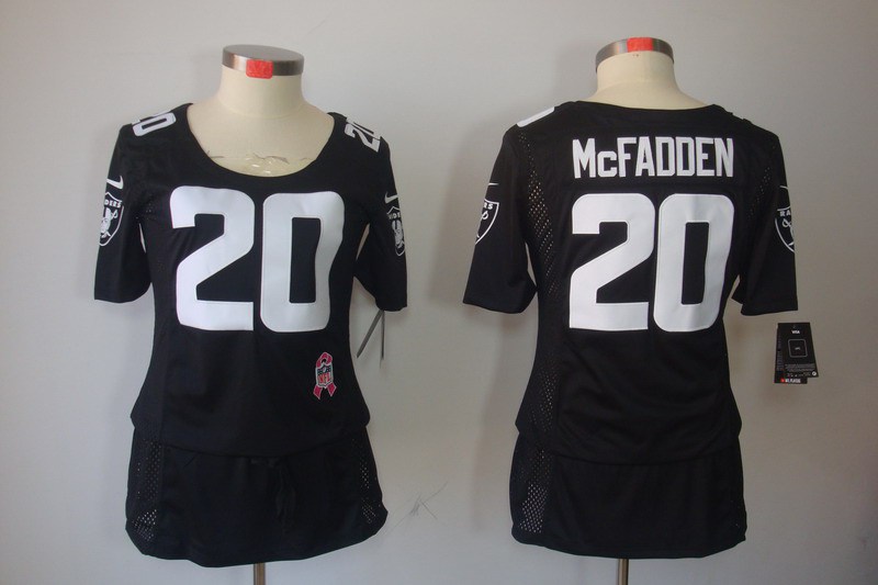 Nike Raiders 20 McFadden Black Women Elite Skirts