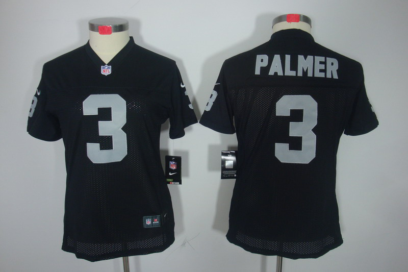 Nike Raiders 3 Palmer Black Women Elite Jerseys