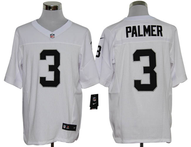Nike Raiders 3 Palmer white elite jerseys