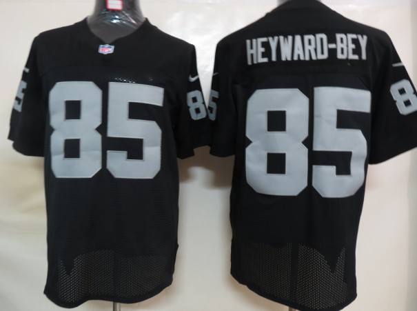 Nike Raiders 85 Heyward-Bey black elite jerseys