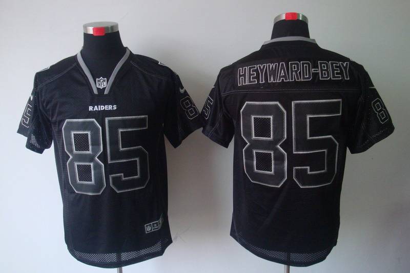 Nike Raiders 85 Heyward-bey Black Elite Jerseys