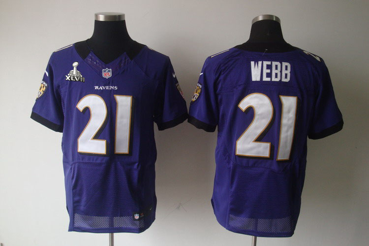 Nike Ravens 21 Webb purple Elite 2013 Super Bowl XLVII Jersey Nike Ravens 21 Webb purple Elite 2013 Super Bowl XLVII Jersey