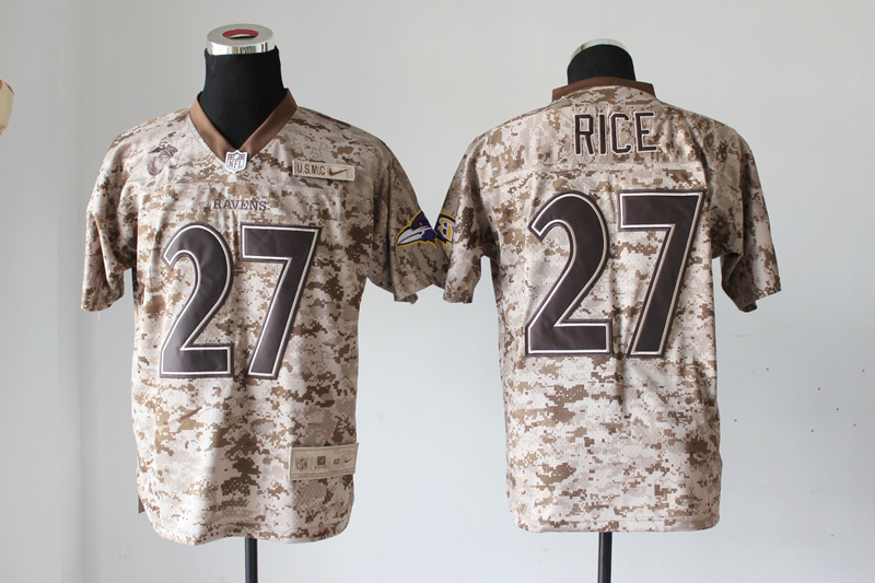 Nike Ravens 27 Rice US Marine Corps Camo Elite Jerseys Nike Ravens 27 Rice US Marine Corps Camo Elite Jerseys