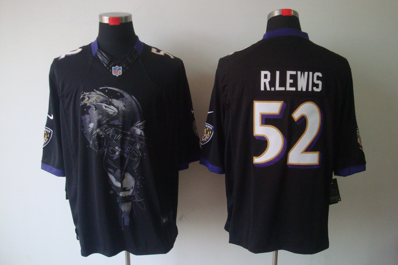 Nike Ravens 52 R.Lewis Black Helmet Tri-Blend Limited Jerseys Nike Ravens 52 R.Lewis Black Helmet Tri-Blend Limited Jerseys