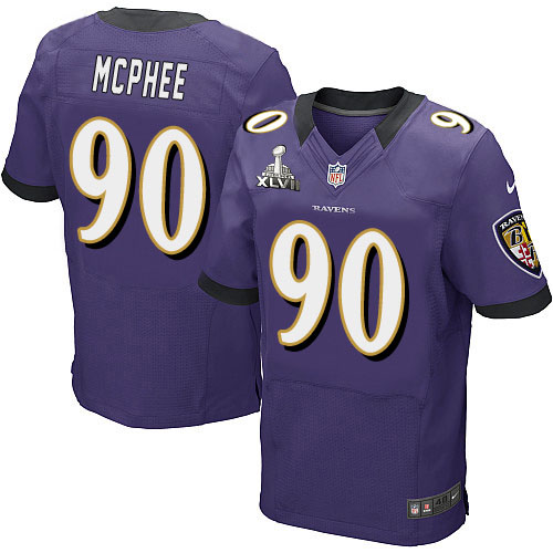 Nike Ravens 90 Pernell McPhee Purple Elite 2013 Super Bowl XLVII Jersey Nike Ravens 90 Pernell McPhee Purple Elite 2013 Super Bowl XLVII Jersey