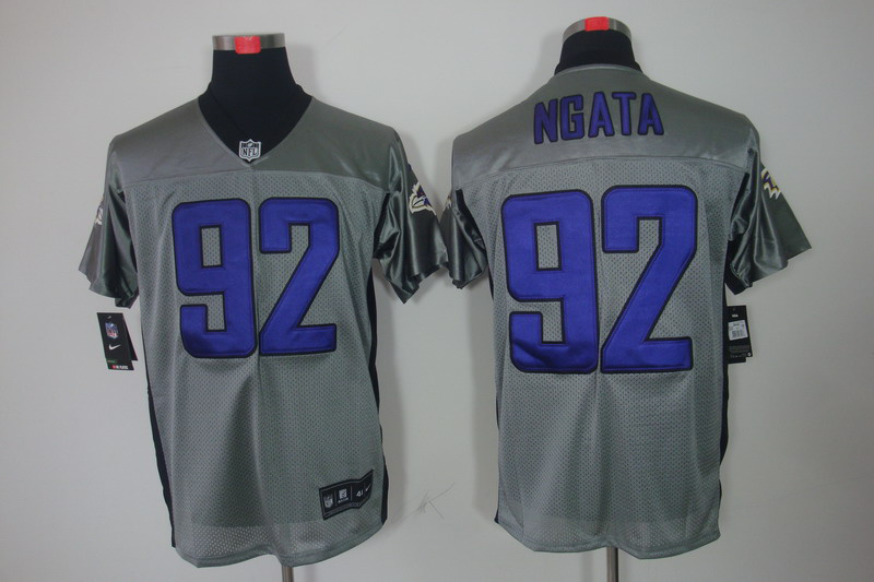 Nike Ravens 92 Ngata Grey Elite Jerseys Nike Ravens 92 Ngata Grey Elite Jerseys