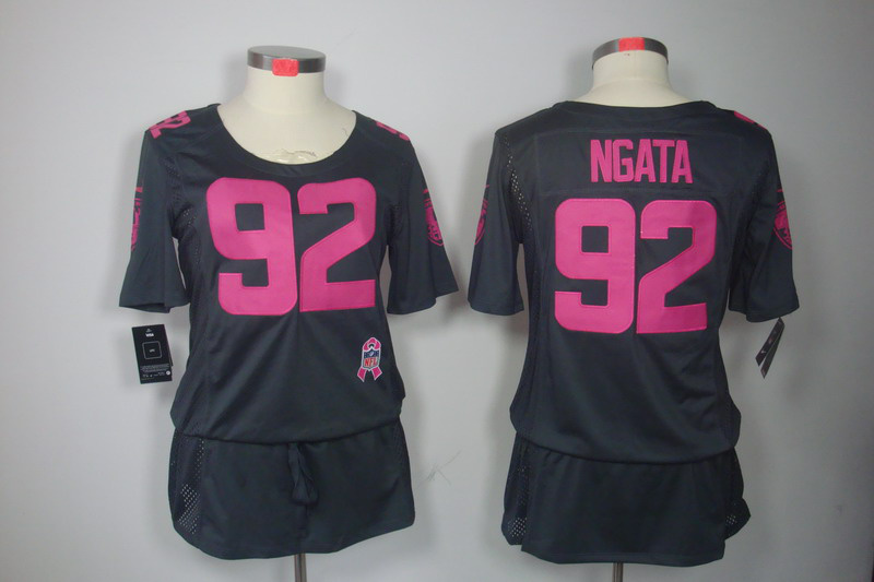Nike Ravens 92 Ngata Grey Women Elite Skirts