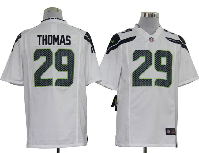 Nike Seahawks 29 THomas White Game Jerseys