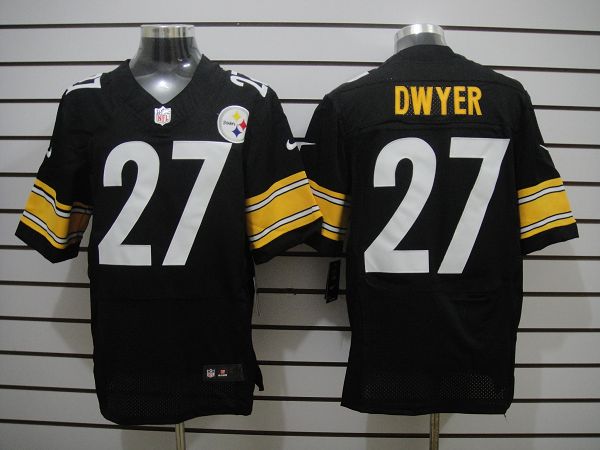 Nike Steelers 27 Dwyer Black Elite Jerseys