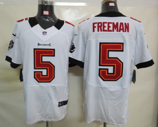 Nike Tampa Bay Buccaneers 5 Freeman White Elite Jerseys