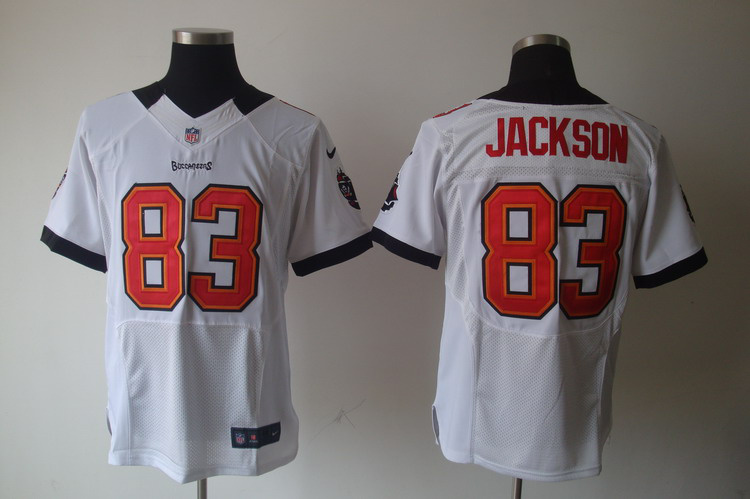 Nike Tampa Bay Buccaneers 83 Jackson White Elite Jerseys
