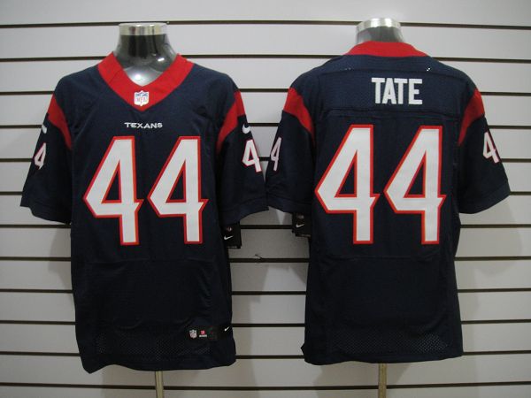 Nike Texans 44 Tate Dk.Blue Elite Jerseys