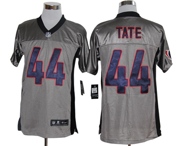 Nike Texans 44 Tate Grey Shadow Elite Jerseys