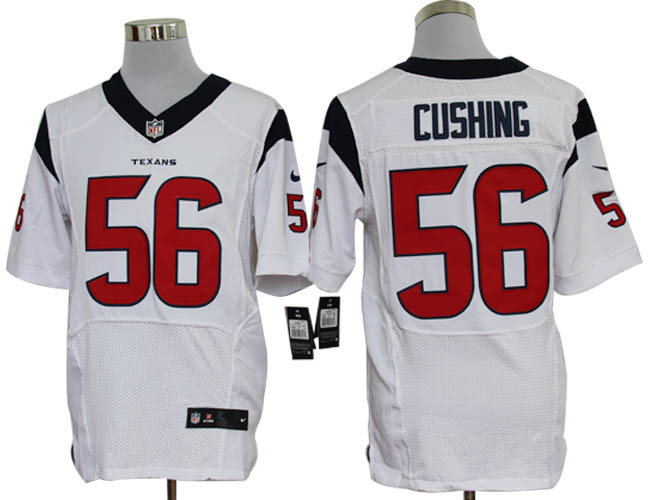 Nike Texans 56 Cushing White Elite Jerseys