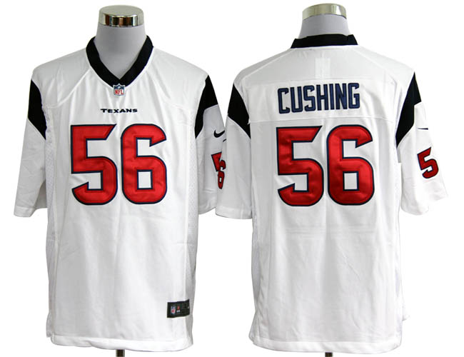 Nike Texans 56 Cushing white Game Jerseys