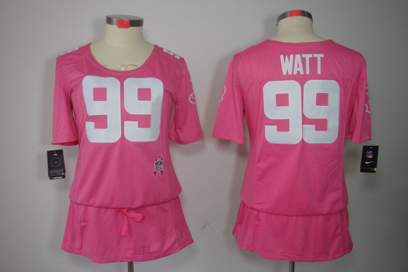 Nike Texans 99 Watt Pink Women Elite Skirts