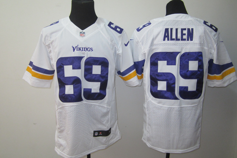 Nike Vikings 69 Allen White New Elite Jerseys