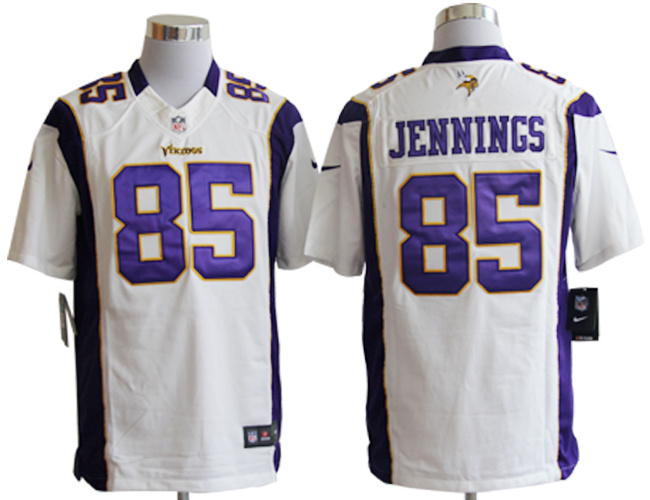 Nike Vikings 85 Jennings White Limited Jerseys Nike Vikings 85 Jennings White Limited Jerseys