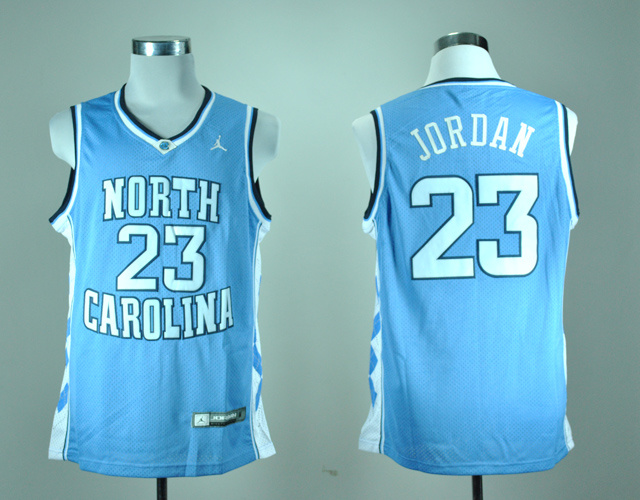 North Carolina Tar Heels Michael Jordan 23 Blue Jerseys