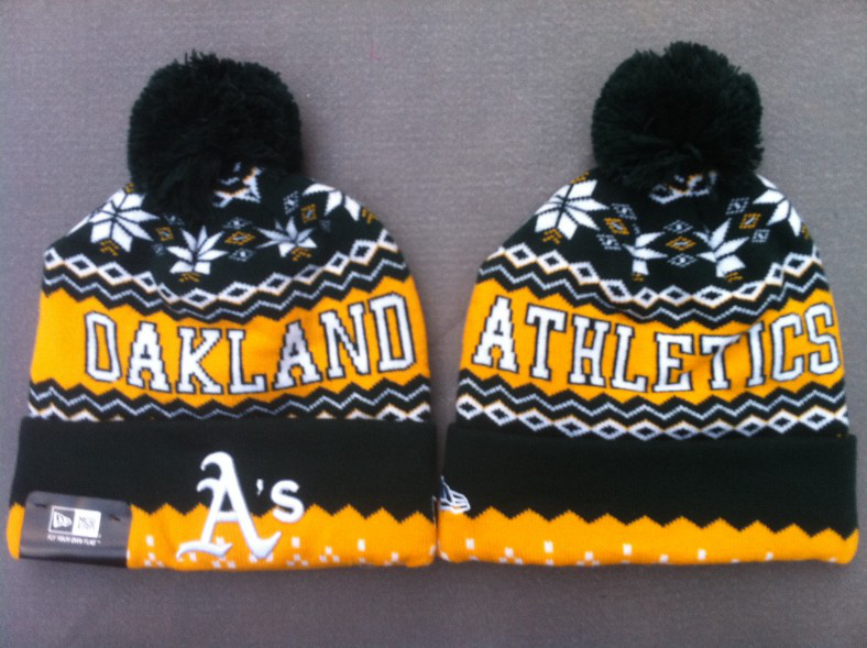 Oakland Athletics beanies
