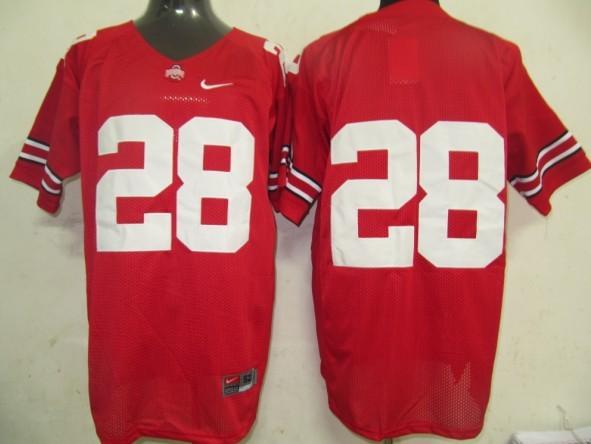 Ohio State 28 red Jerseys