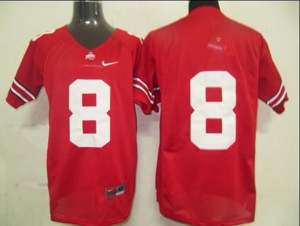 Ohio State 8 red Jerseys Ohio State 8 red Jerseys