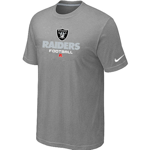 Okaland Raiders Critical Victory light Grey T-Shirt