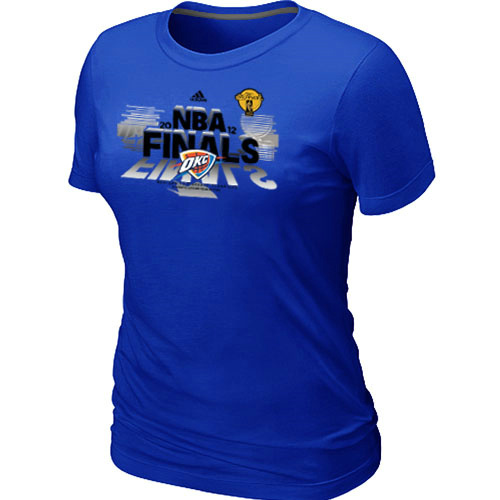Oklahoma City Thunder adidas 2012 Western Conference Champions Blue T-Shirt