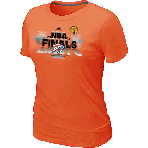 Oklahoma City Thunder adidas 2012 Western Conference Champions Orange T-Shirt
