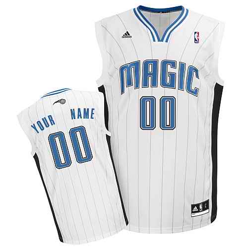 Orlando Magic Custom white adidas Home Jersey