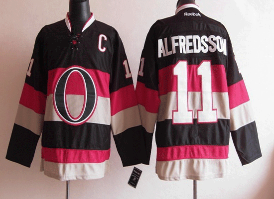 Ottawa Senators 11 ALFREDSSON black 2012 Jerseys