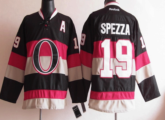Ottawa Senators 19 SPEZZA black 2012 Jerseys