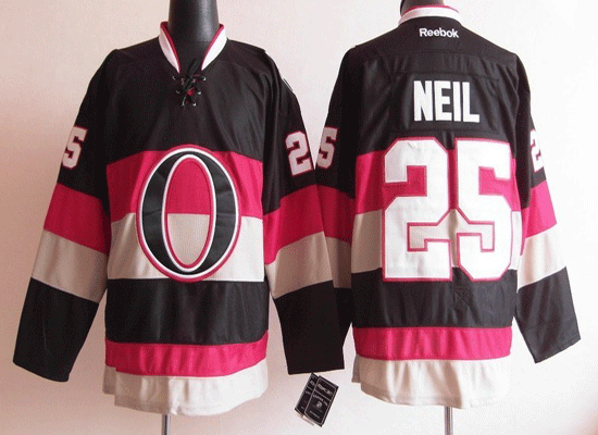 Ottawa Senators 25 NEIL black 2012 Jerseys