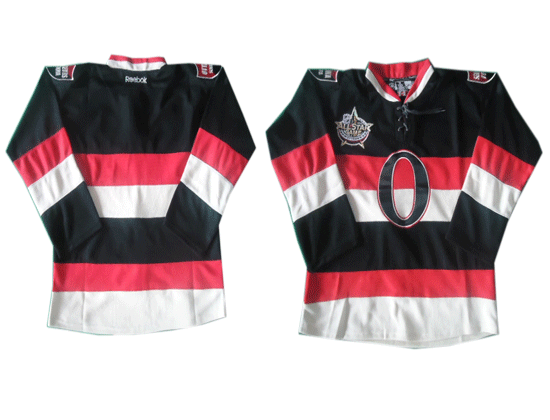 Ottawa Senators blank black 2012 Jerseys