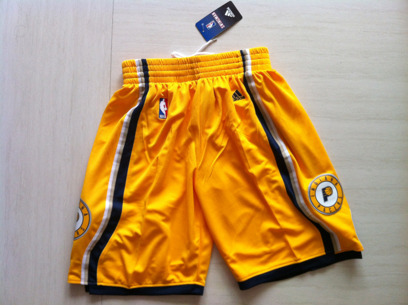 Pacers Yellow Shorts