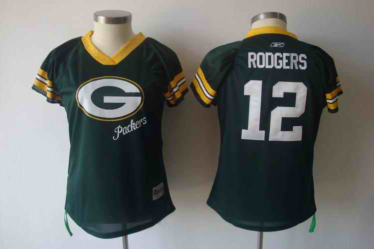 Packers 12 Rodgers green field flirt women Jerseys Packers 12 Rodgers green field flirt women Jerseys