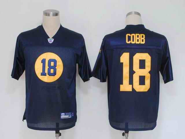 Packers 18 Cobb blue Jerseys Packers 18 Cobb blue Jerseys