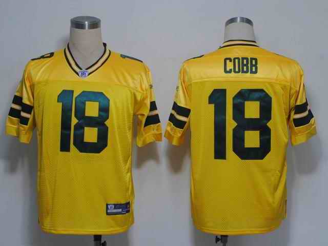 Packers 18 Cobb yellow Jerseys Packers 18 Cobb yellow Jerseys