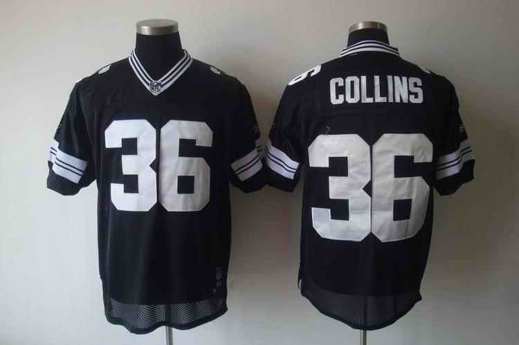 Packers 36 Collins 2011 black Jerseys