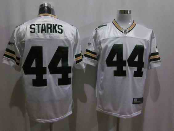 Packers 44 Starks white Jerseys