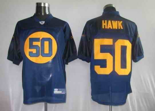 Packers 50 A.J.Hawk blue Jerseys