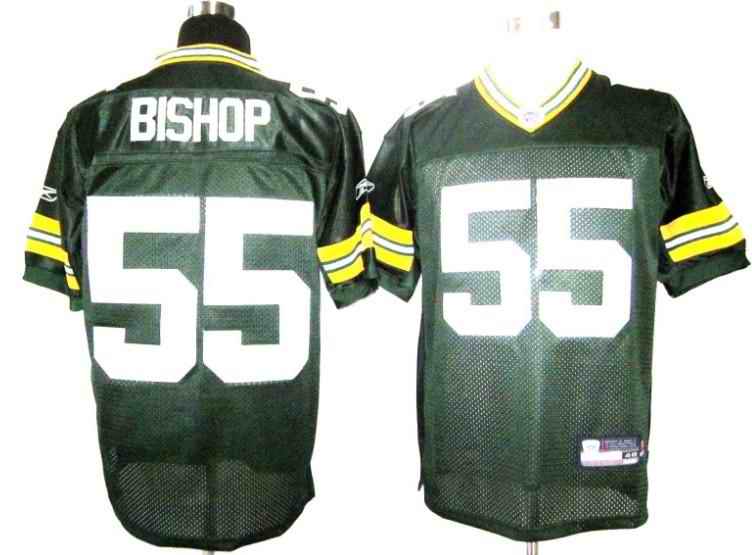 Packers 55 Bishop green Jersey