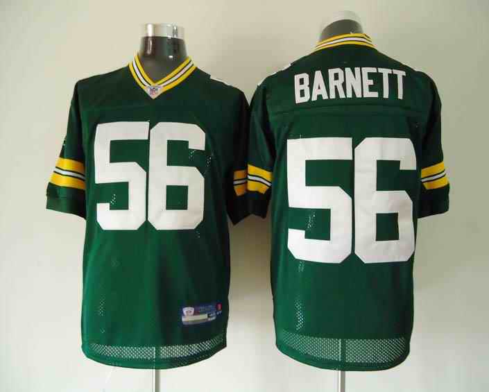 Packers 56 Barnett green Jerseys