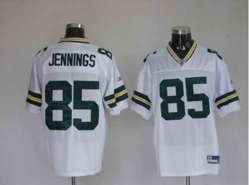 Packers 85 Greg Jennings White Jerseys